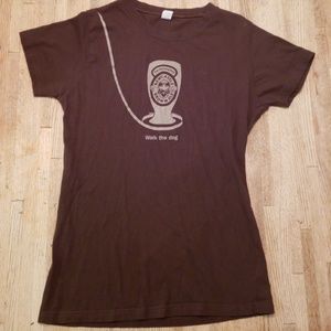 Woman's Newcastle beer t-shirt